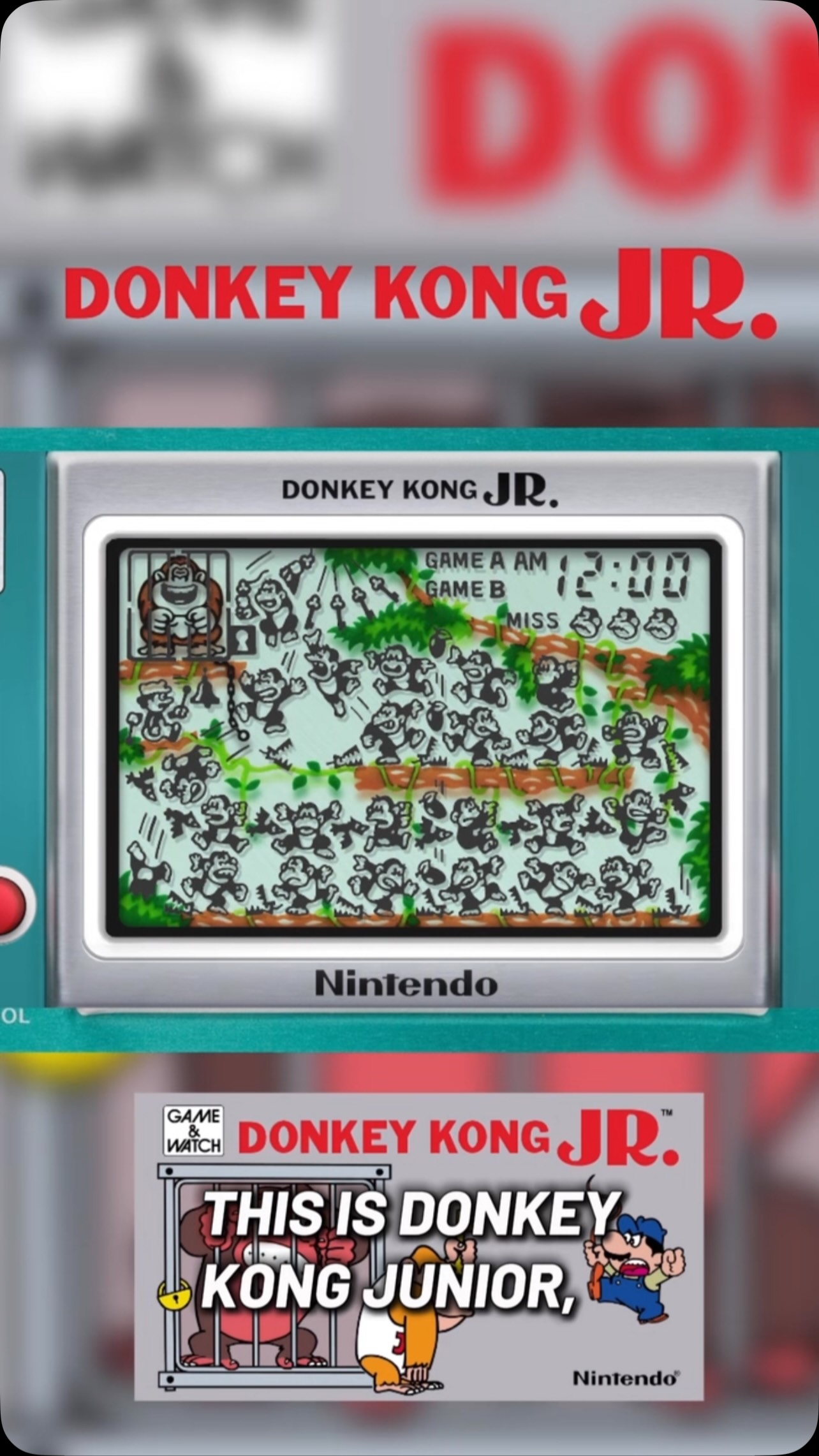 TESTING a 1983 Donkey Kong II Nintendo Game & Watch. 😱