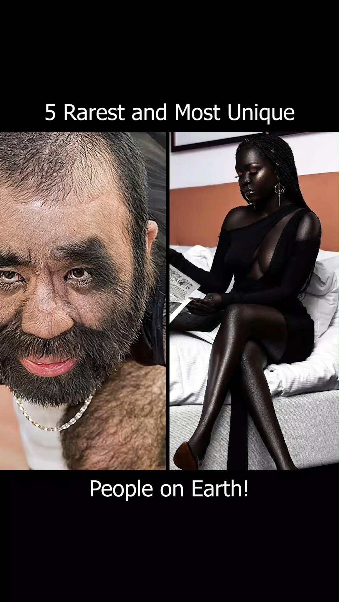 5 Rarest and Most Unique People on Earth! | Sam's Top 5 | Facebook