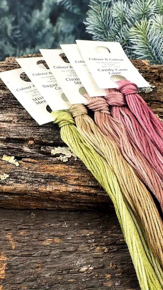 Coming this week, three new color gradient thread sets in delicious ...