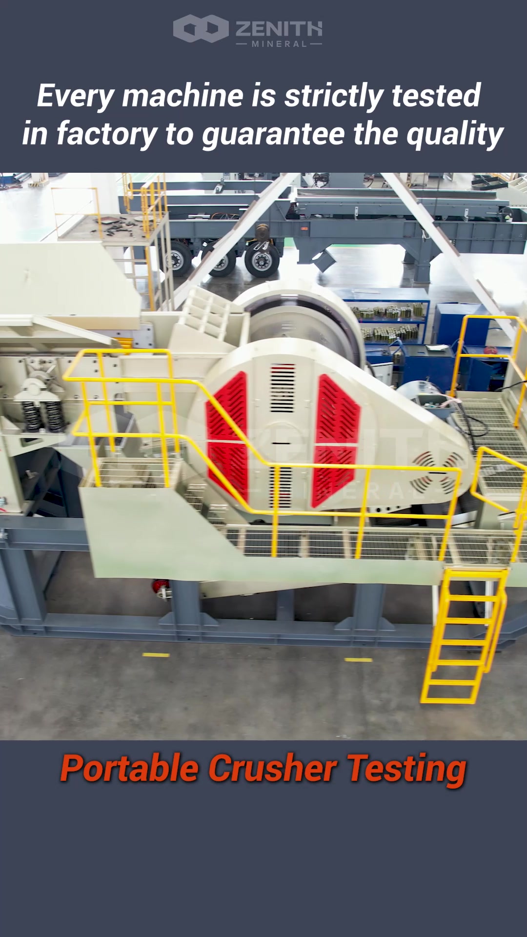ZENITH Factory Crushing Equipment Test Run At ZENITH Factory, each ...