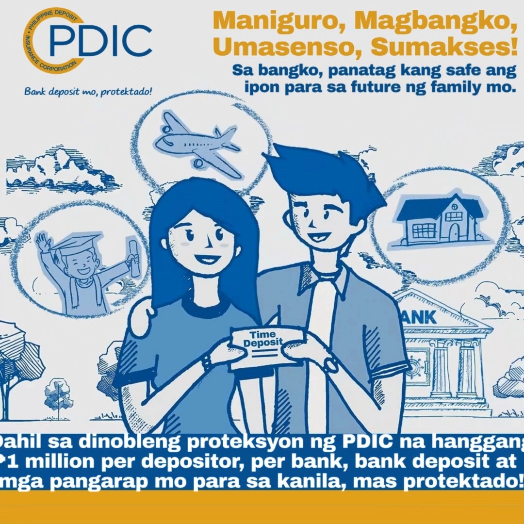 Dahil P1 million na ang maximum deposit insurance coverage (MDIC) ng ...