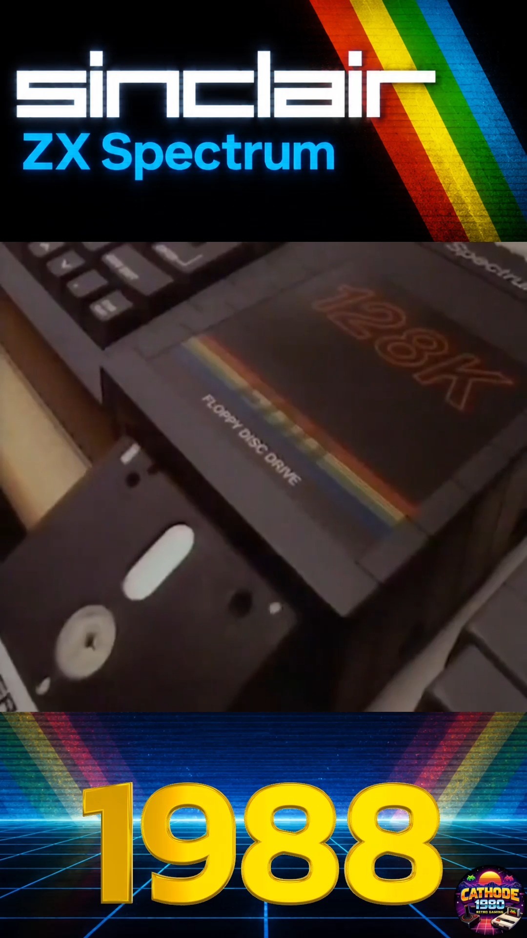💻 ZX SPECTRUM +3 — SINCLAIR UK TV ADVERT (1988) 🇬🇧📺 Take a