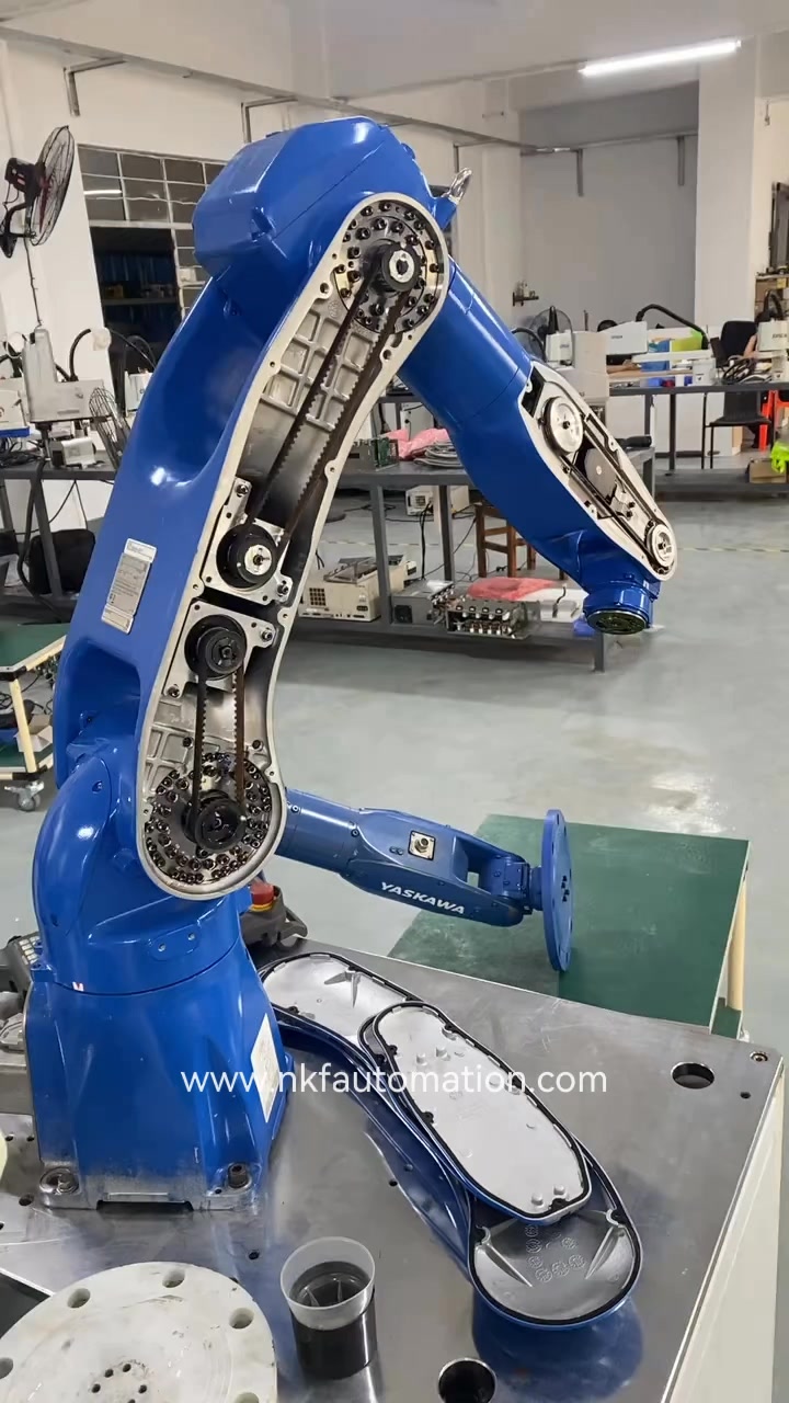 Case demonstration of inner structure of #Yaskawa #robot. NKF ...