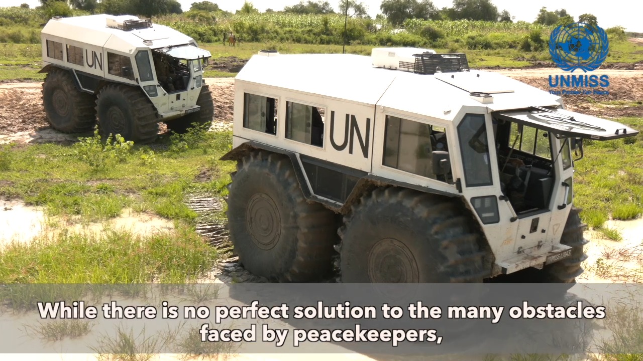 👉🏾 To help peacekeepers with the #UN Mission in #SouthSudan 🇸🇸 reach ...