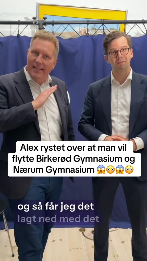 Alex Vanopslagh er også rystet over, at man vil flytte Birkerød ...