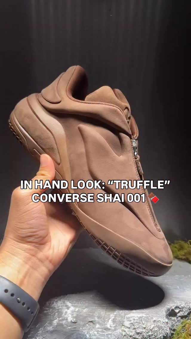 A detailed look at the “Truffle” Converse SHAI 001 LUX releasing