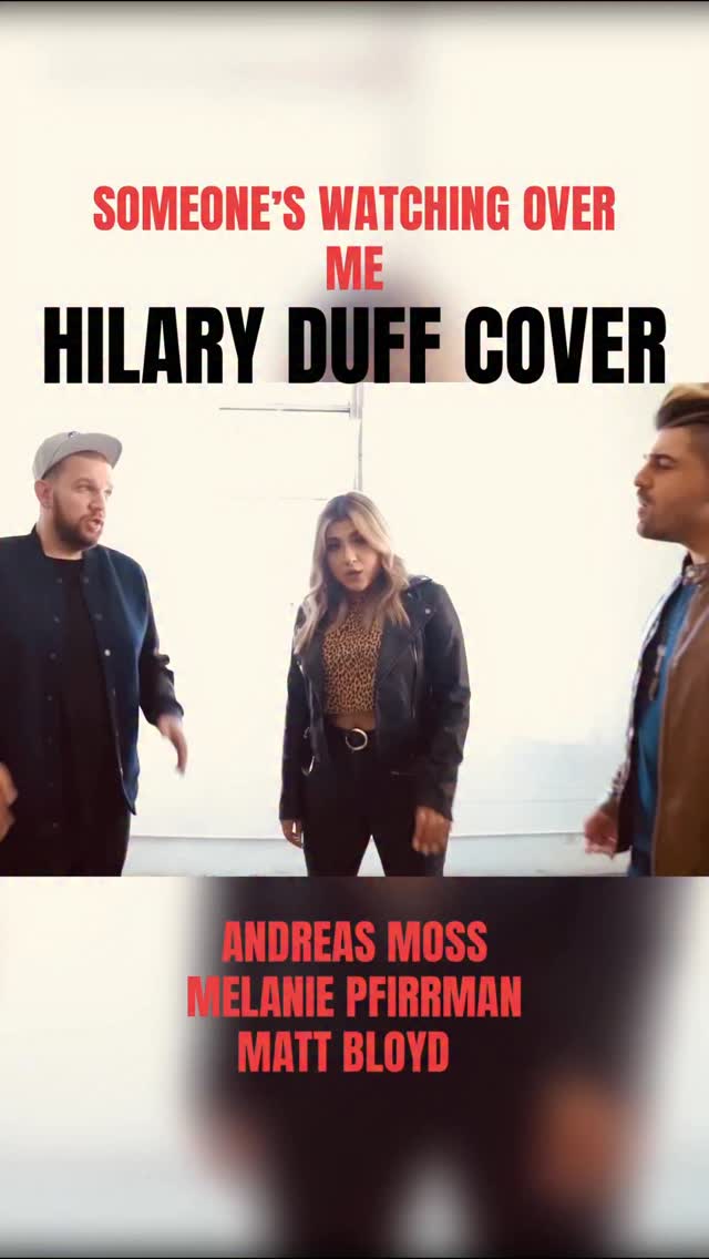 Someone's watching over me” @hilaryduff COVER with