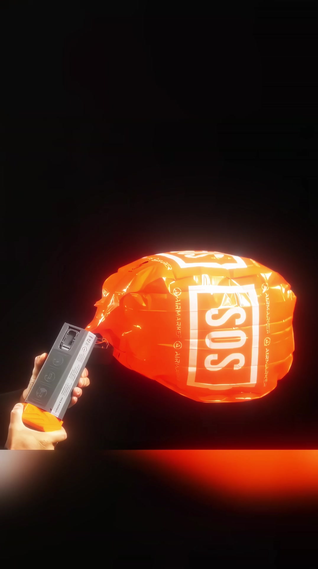 SOS balloon sends a surprising message 🎈🚨 #SOSBalloon # ...