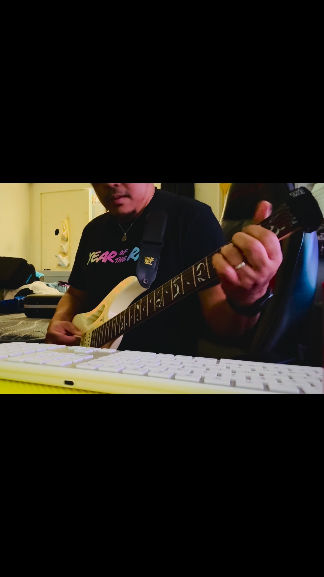 1984 g&l rampage blue dress Jerry Cantrell primarily used his customized Rampage, known as the 