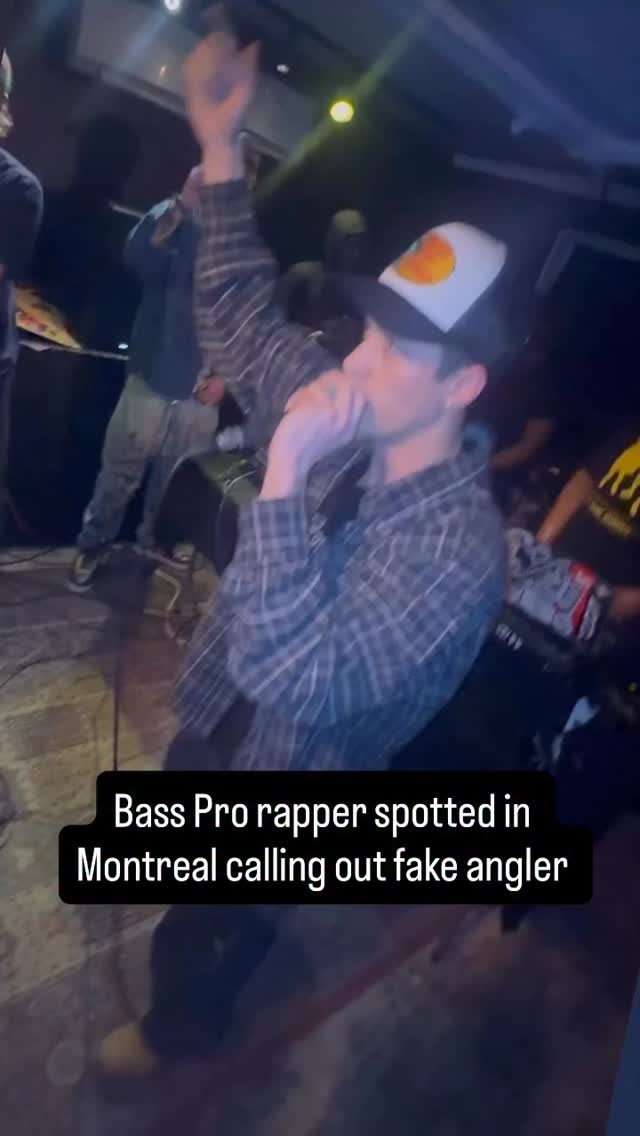 You caught a pumpkinseed? I don’t even count that #basspro #rapper # ...