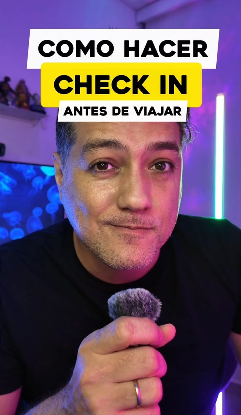 Si tienes un vuelo pronto y todavía no sabes cómo hacer el check-in ...