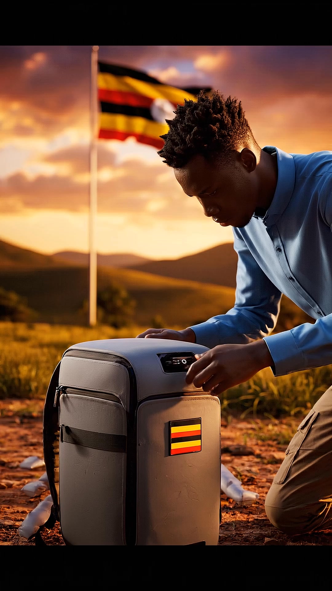 This backpack isn’t just a bag — it’s a home. Ugandan students ...