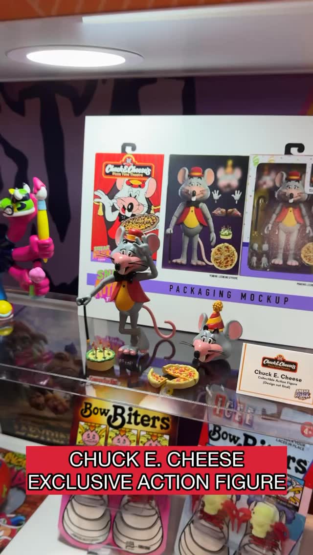 Exclusive first look at the officially licensed Chuck E. Cheese