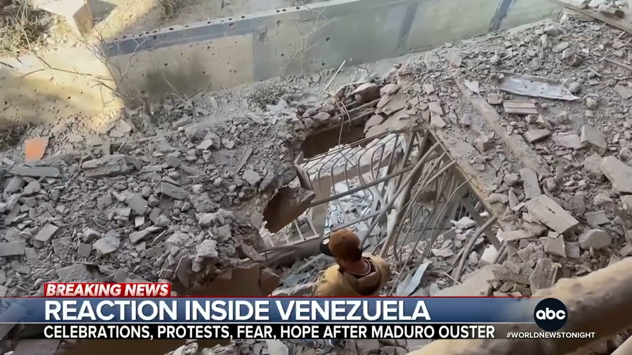Images from Venezuela show both celebration and anxiety at what comes ...