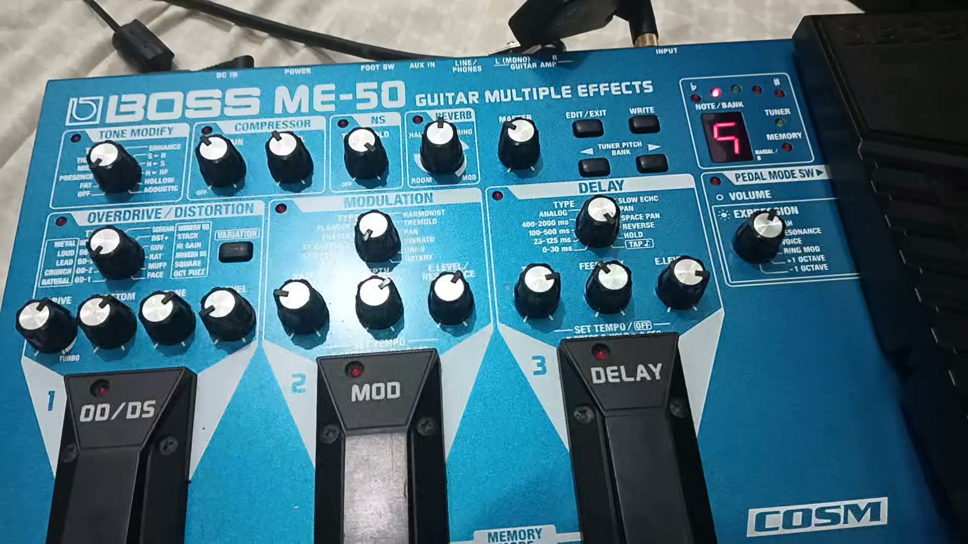 Did you have any idea how to fix this? Boss me 50.