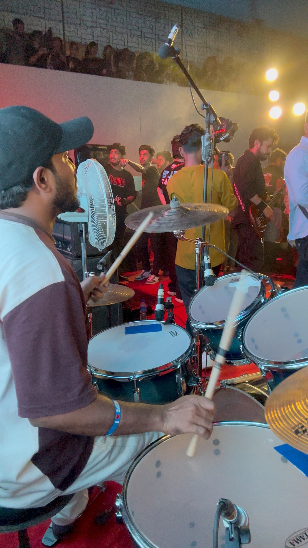 #Nitol Paye | Drum Solo | #LiveConcert2025 #DrummingLife 🥁 | Sajib ...