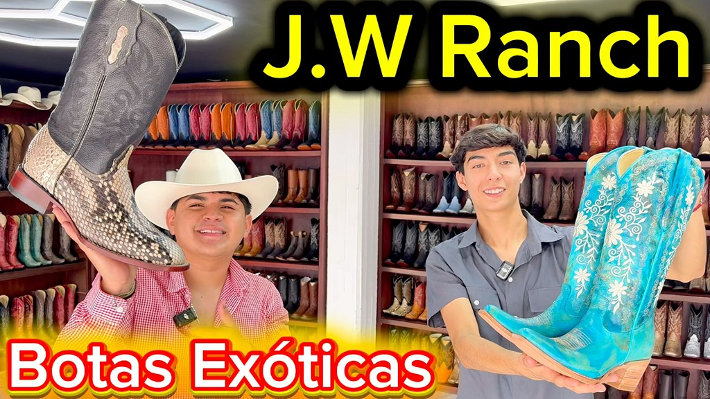 J.W Ranch Fabrica de botas exóticas en León Guanajuato México sucursal ...