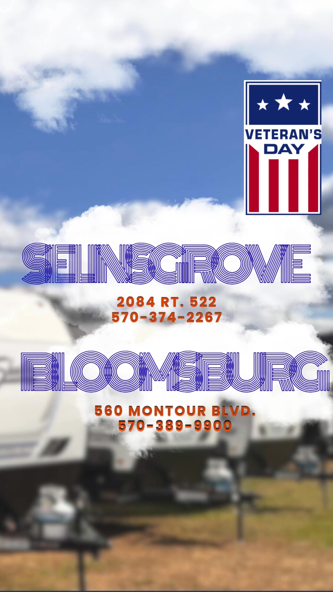 This Veterans Day, we’re saying thank you the best way we know how ...
