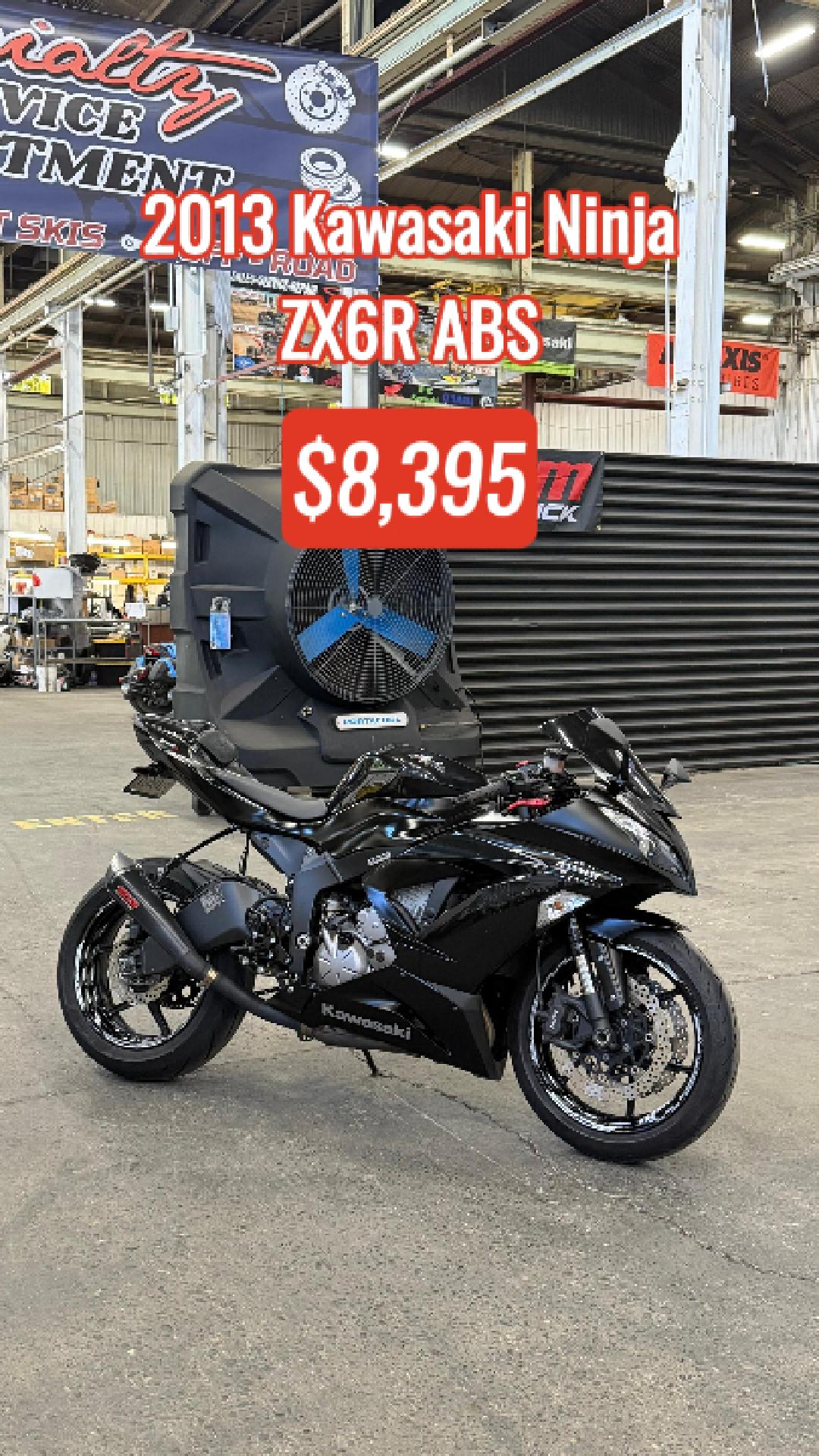 This ZX-6R has barely scratched the surface. 2013 Kawasaki Ninja