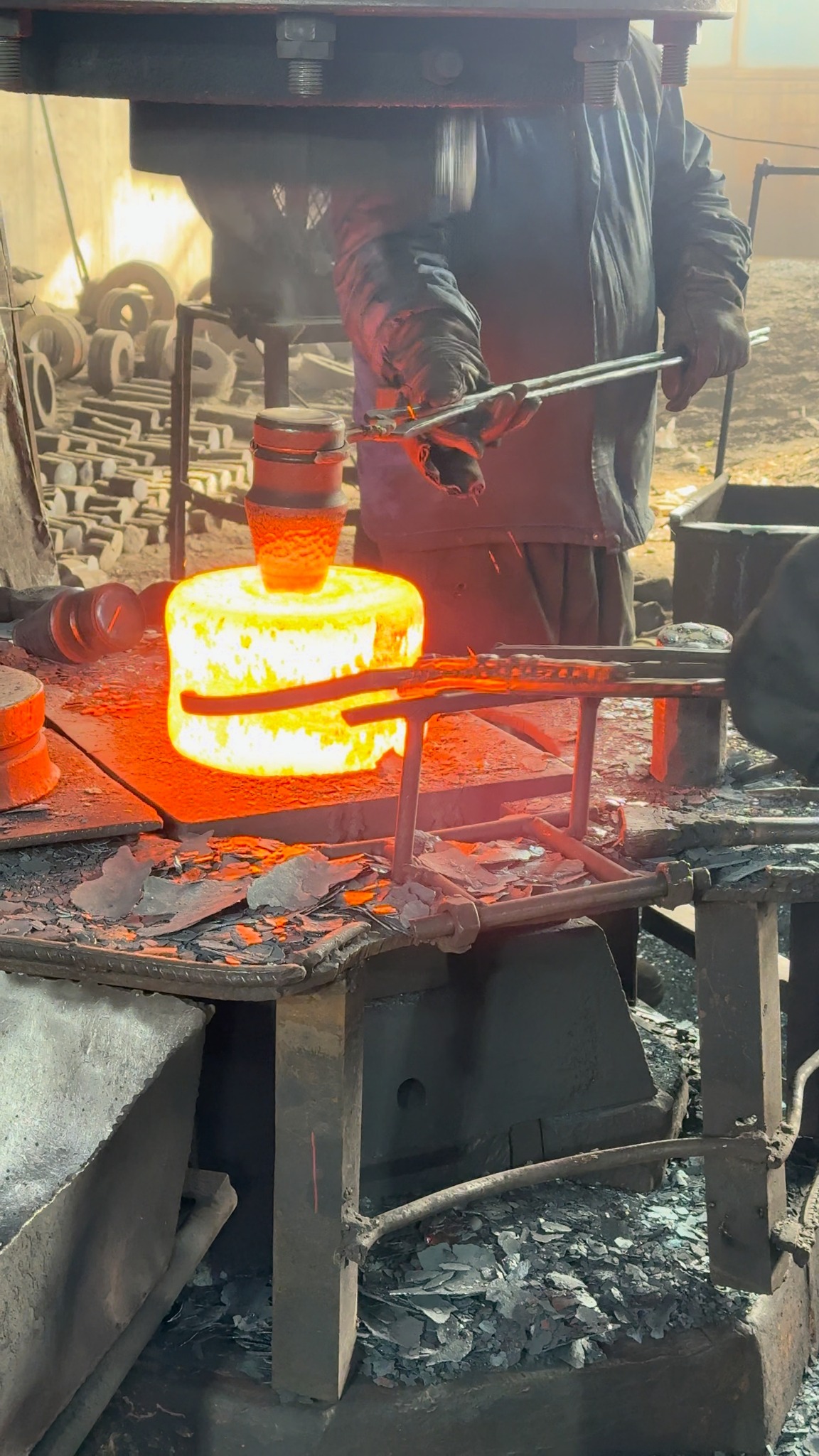 Inside the forging factory tour Watch This Ring Explode in Size! # ...