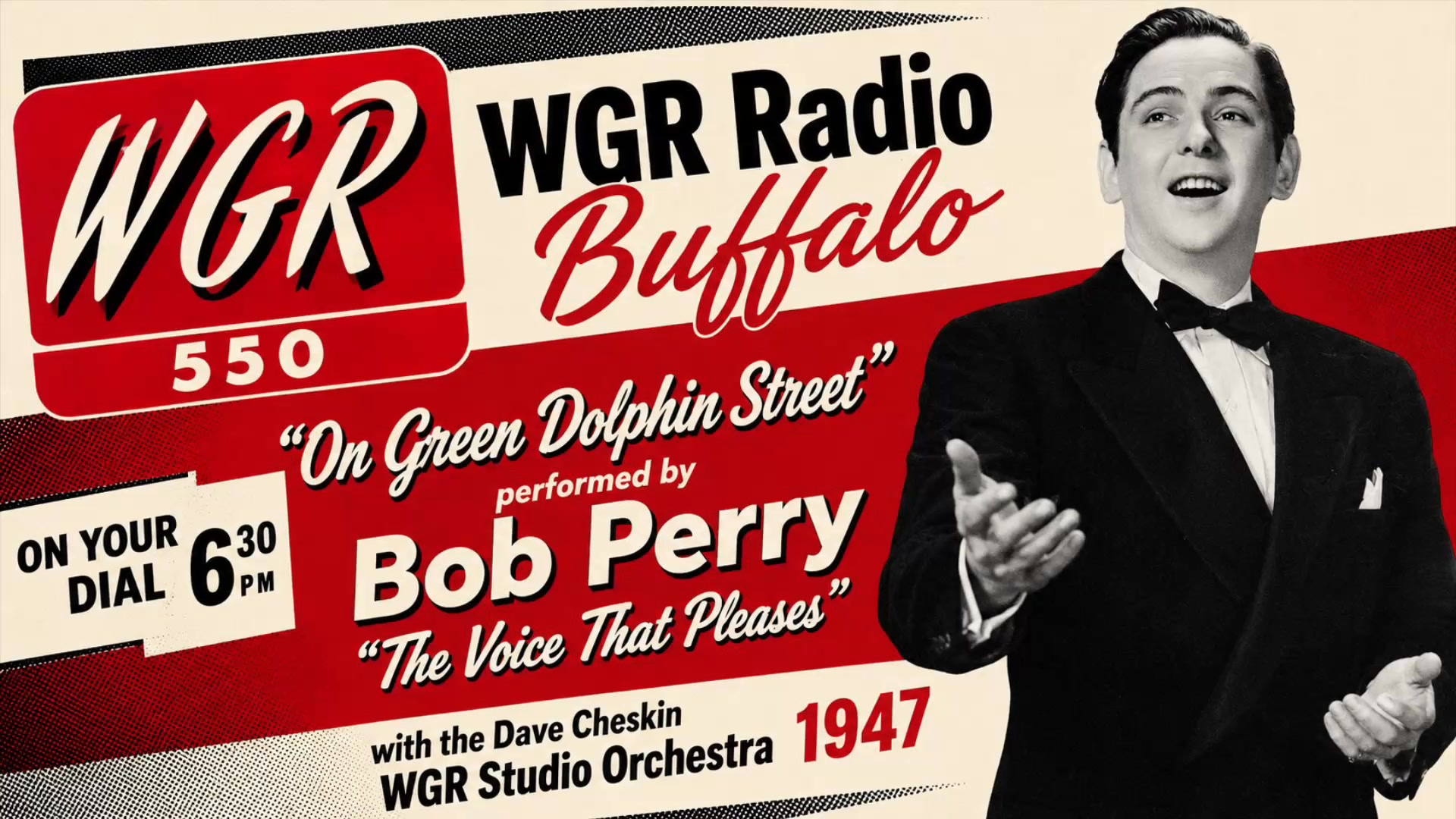 LISTEN to a rare recording of Bob Perry and the Dave Cheskin WGR 