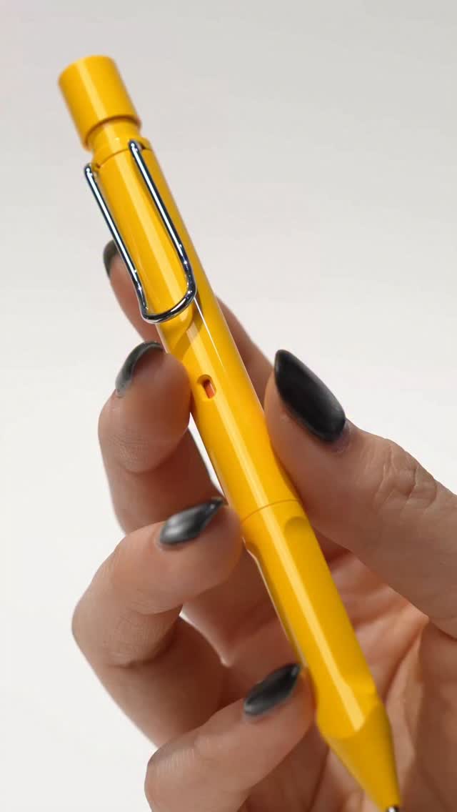 LAMY put Japan's Kuru Toga rotating-lead engine inside the safari