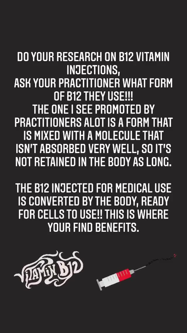 Is B12 injection from sale site the same as GP used in loading dose?