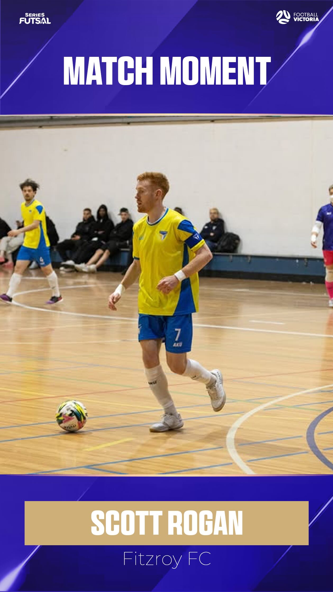 @scotty_rogan with a sensational volley for @fitzroytigersfutsalclub ...