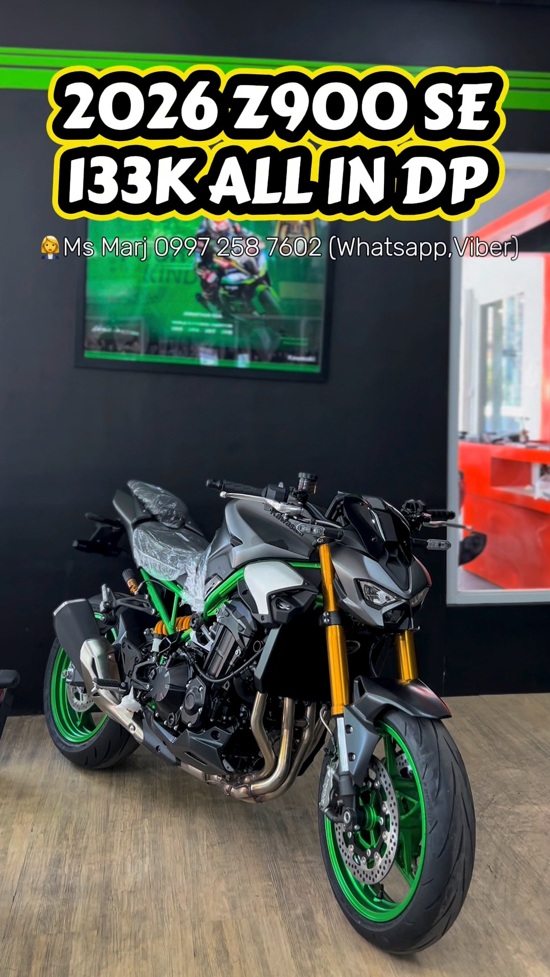 🔥 THE BEAST IS HERE! 🔥 Own the Kawasaki Z900 SE 2027 with LOW DP