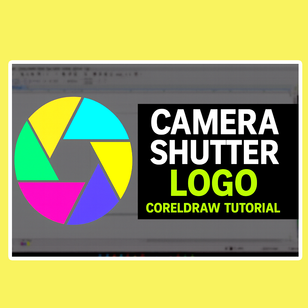 CorelDRAW 2025 - How to Create a Camera Shutter Logo #CorelDraw2025 # ...
