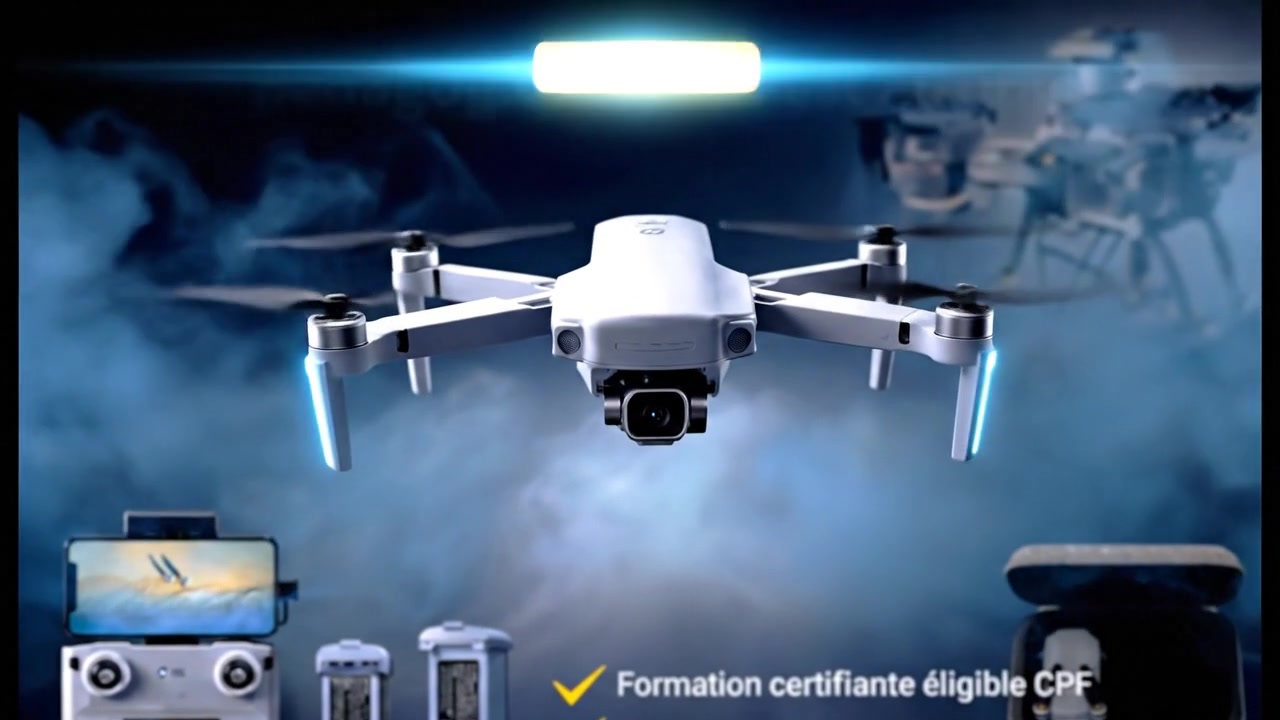 🚨 NOUVELLE OPPORTUNITÉ PROFESSIONNELLE – DRONE OPEN 🚨 Votre CPF finance ...