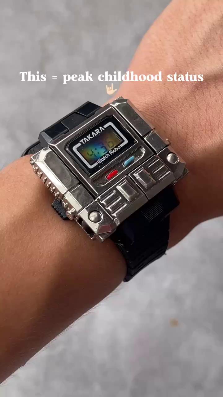 Vintage bandai tokima digirobo Robot watch #tokima #digirobo