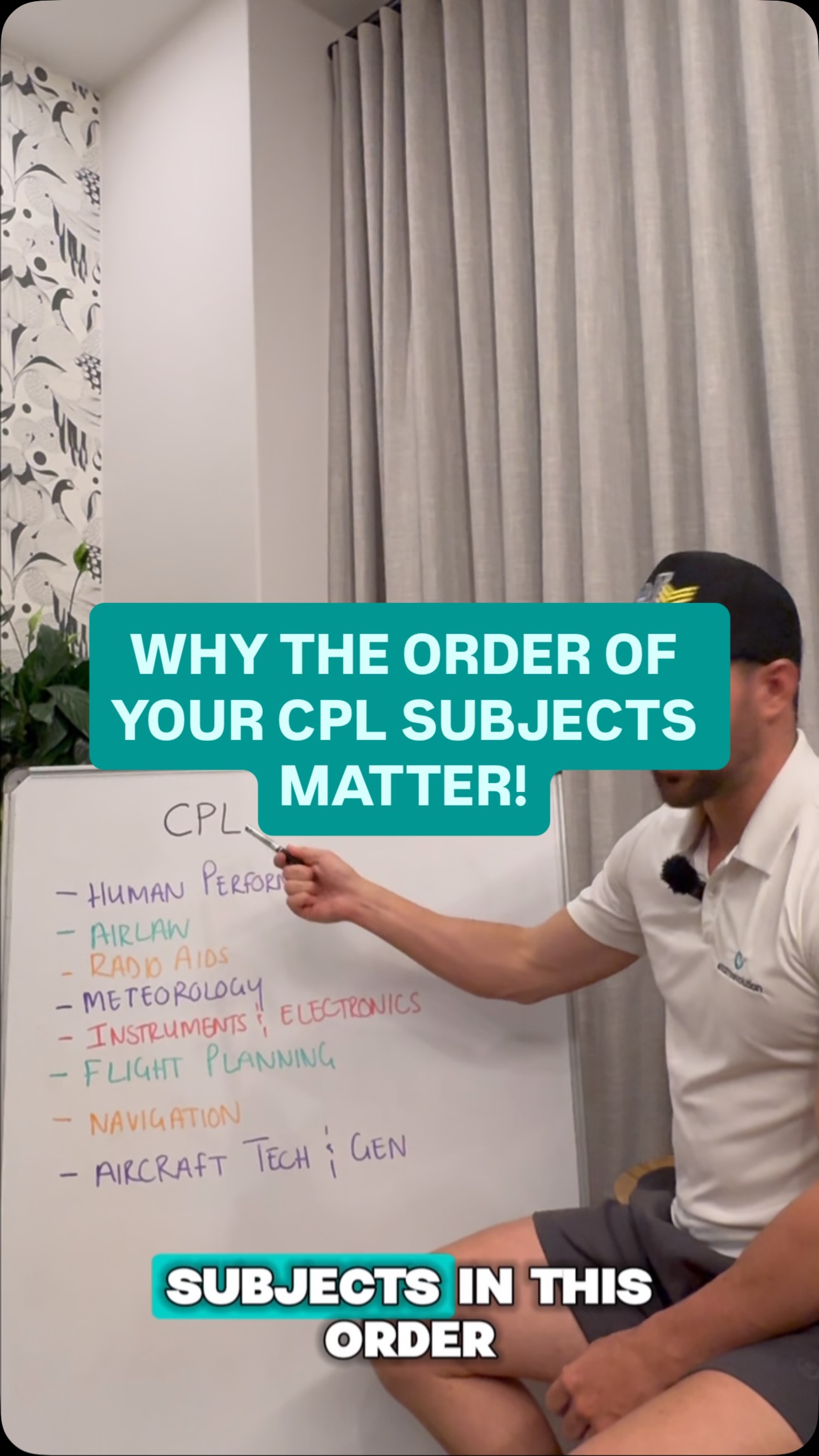 Writing your CPL subjects in the right order can save you months of ...