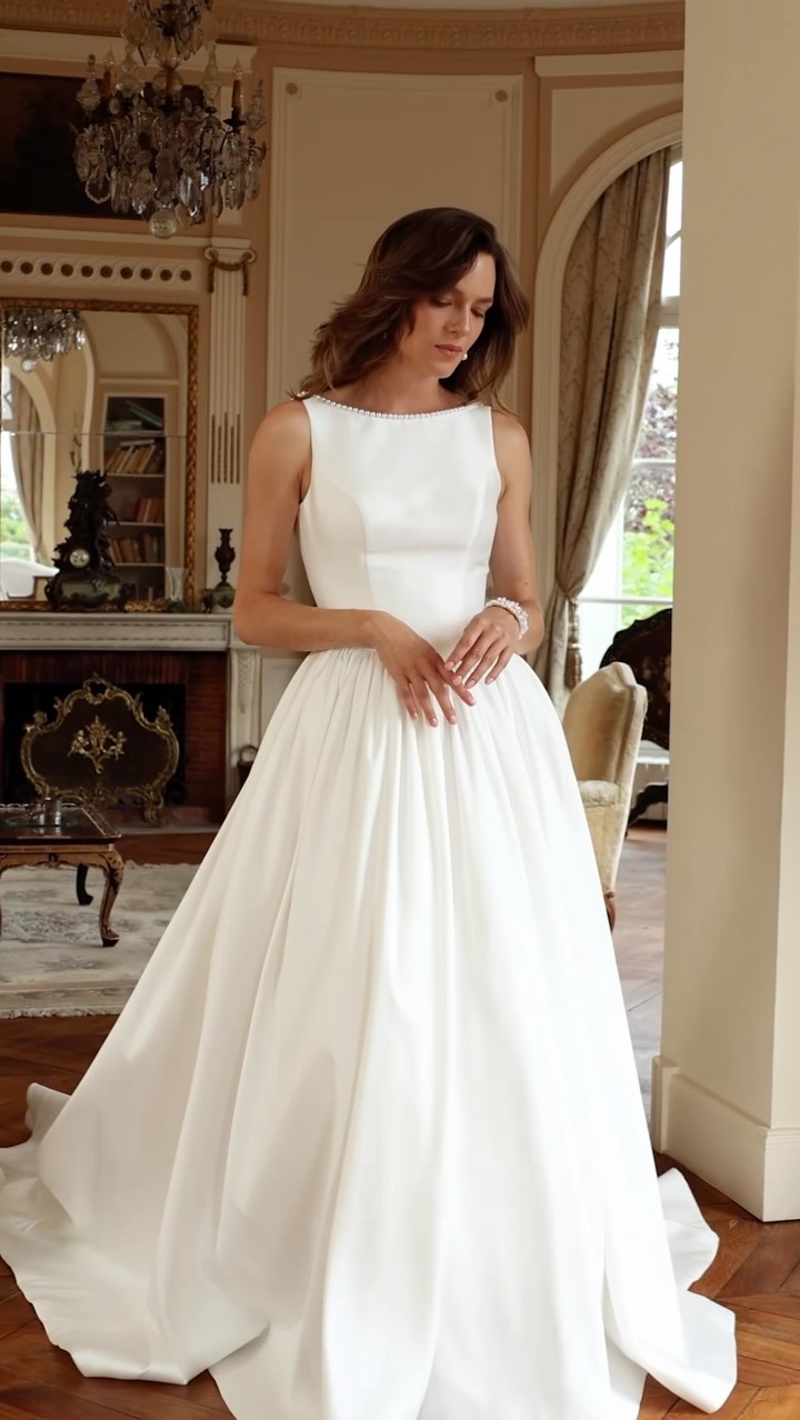 formal dress shops in delaware Some gowns are beautiful. Others make your heart skip a beat 🤍, McKenna by Justin Alexander is designed for the bride who wants timeless elegance with unforgettable details. Come fall love. ✨, 36 Inch