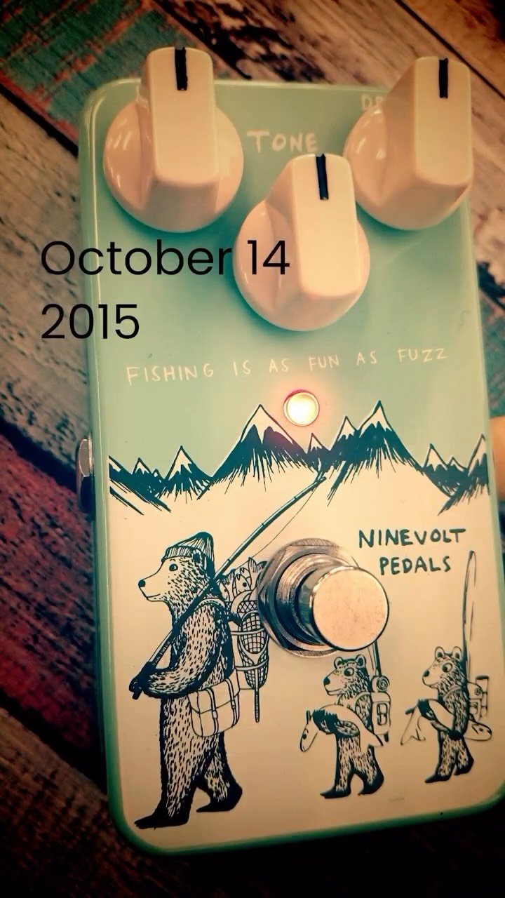 NINEVOLT PEDALS時代から10年愛されてきたFUZZ🔥 Civil War(シビル