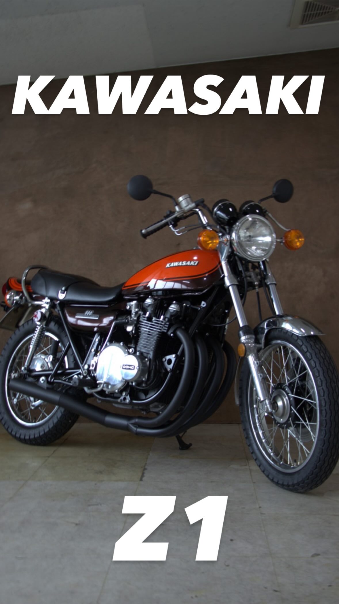 株式会社 ウエマツ - 1973 KAWASAKI 750RS Z2 SW後半戦の目玉、「黒豆