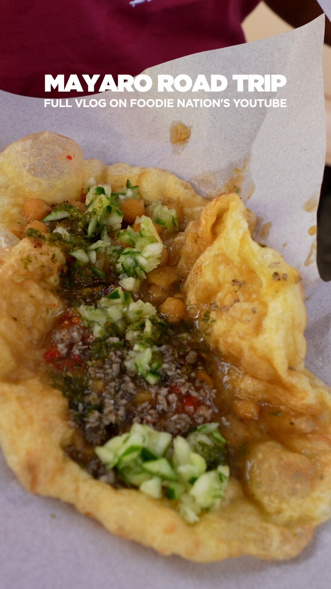 Nothing beats Hot Doubles! We started our Mayaro Road Trip at Dan Dan’s ...