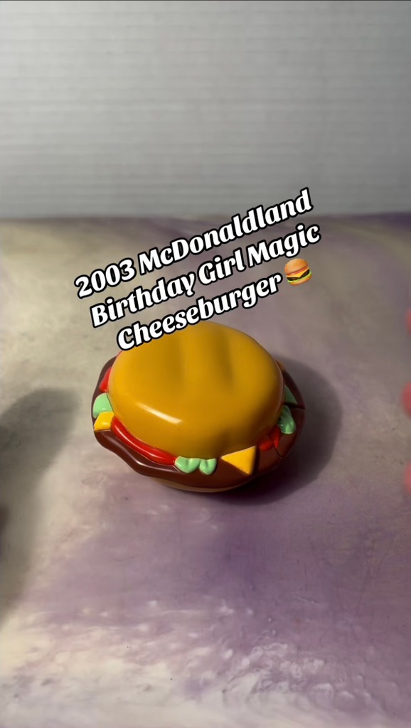 Pretty great little accessory! 2003 McDonaldland Birthday Girl Magic ...