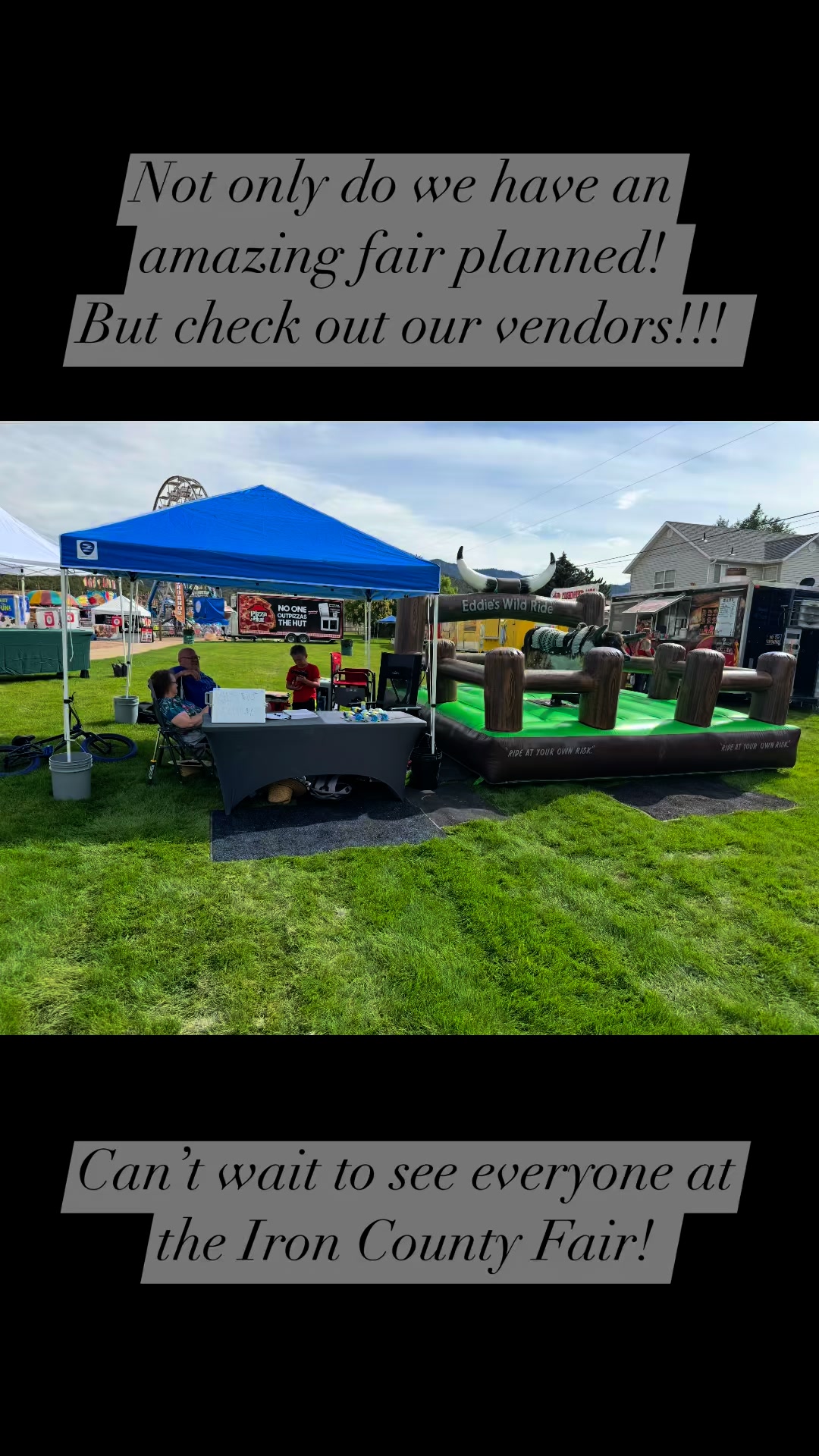 Check out our Iron County Fair Vendors!!! | Iron County Event Center ...