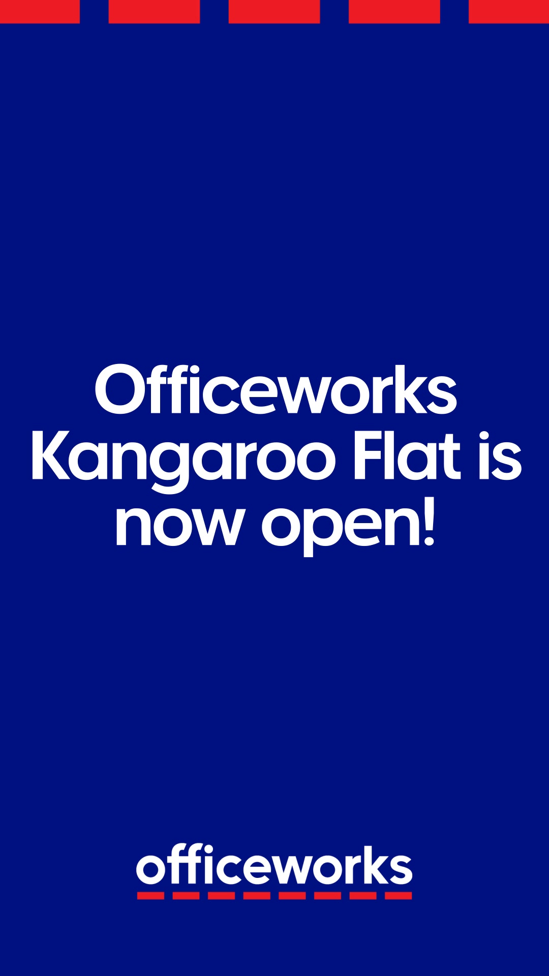 Officeworks Kangaroo Flat is now open! Come check out the new store at ...