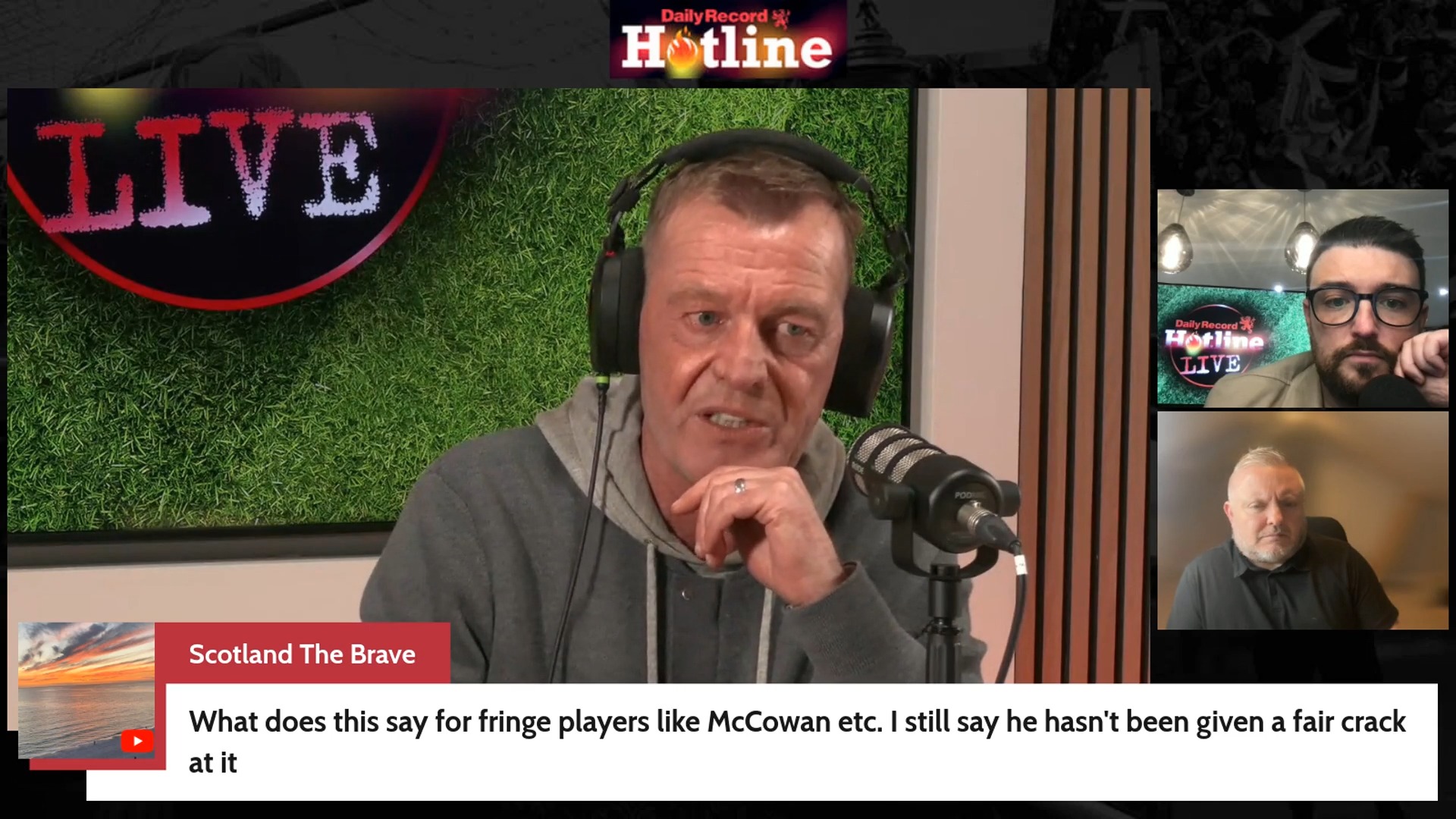 🔥 𝗥𝗲𝗰𝗼𝗿𝗱 𝗦𝗽𝗼𝗿𝘁'𝘀 𝗛𝗼𝘁𝗹𝗶𝗻𝗲 𝗟𝗜𝗩𝗘 🔥 🎙... - Daily Record Sport | Facebook