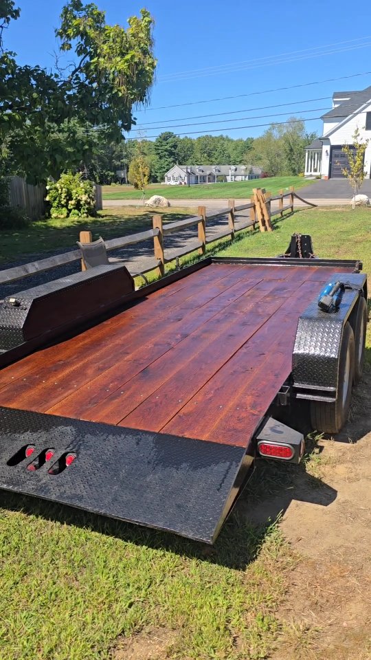 Used motor oil on trailer decking?? | Rusty Van Ranch | Facebook