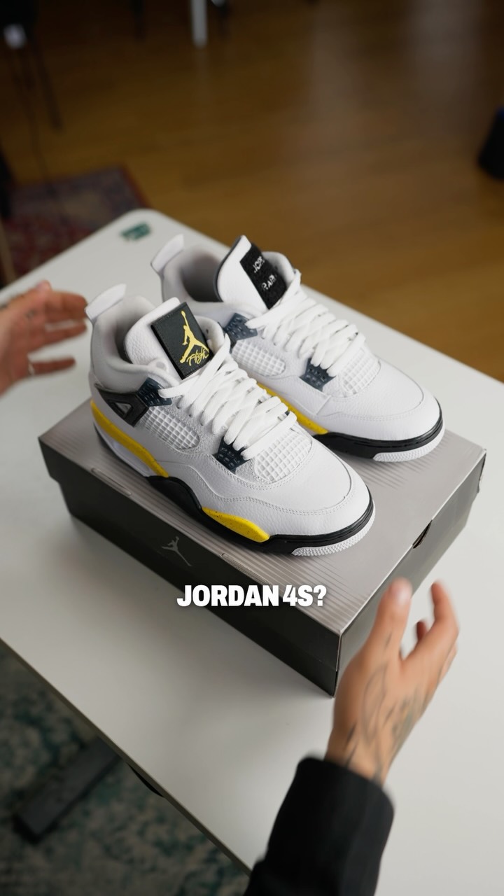 20 years on and the cult favourite “Tour Yellow” Air Jordan 4 is