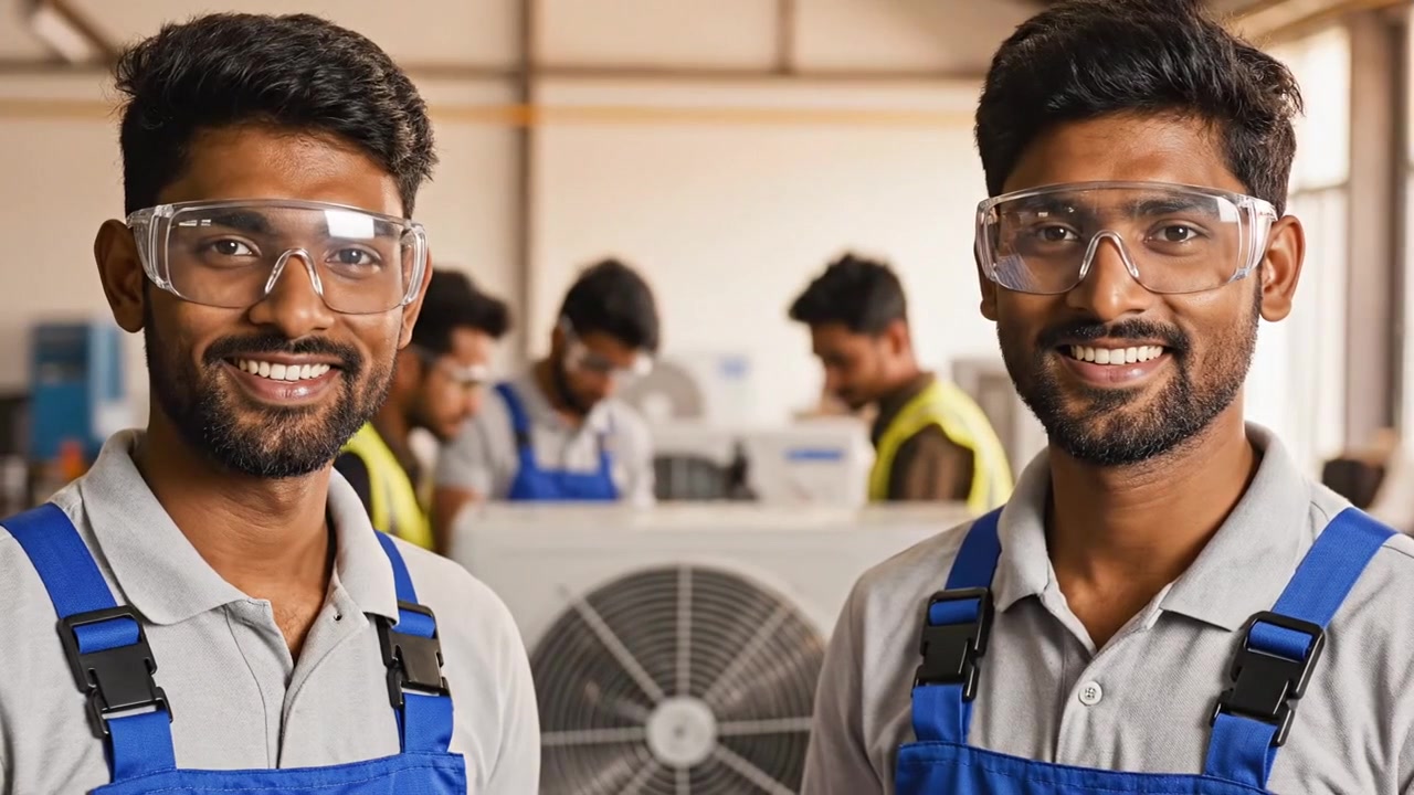 জামালপুর টিটিসির নিয়মিত ব্যাচের রেফ্রিজারেশন এন্ড এয়ারকন্ডিশনিং (RAC ...