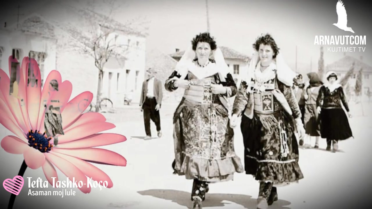 👑 Tefta Tashko Koço ️ Asaman Moj 🌺 Lule Mbretnesha jonë......Zani yt na ...
