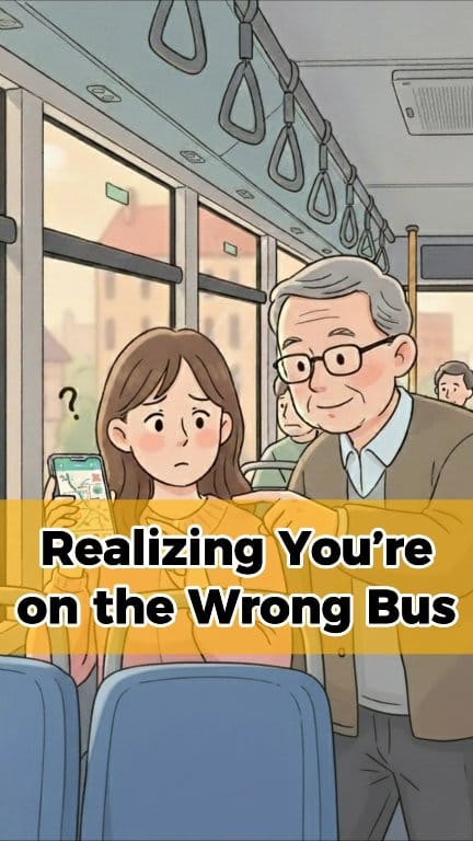 Realizing you're on the wrong bus 😭 Short, natural English for everyday ...