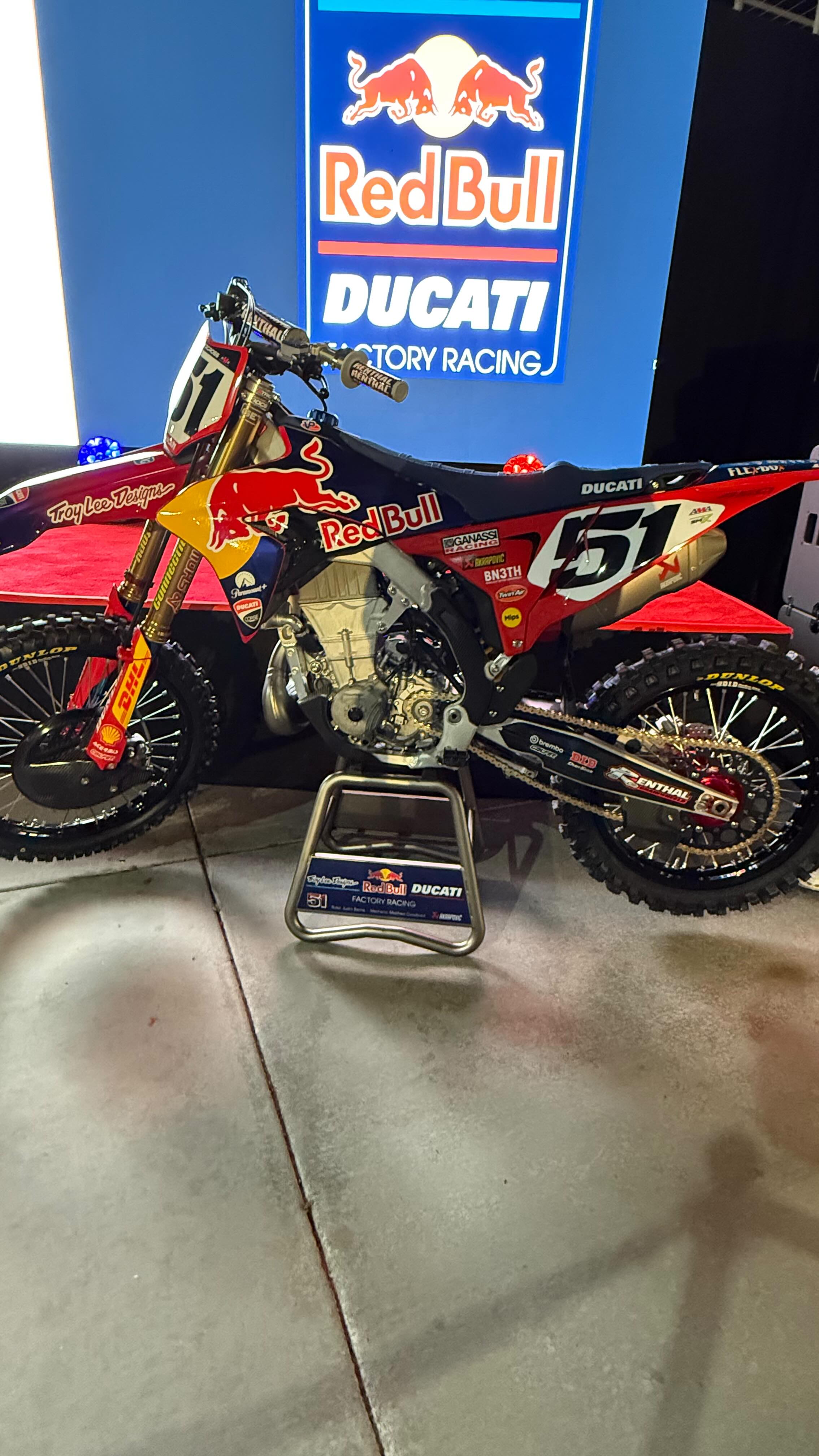 The factory @troyleedesignsducati race team bikes have been released ...