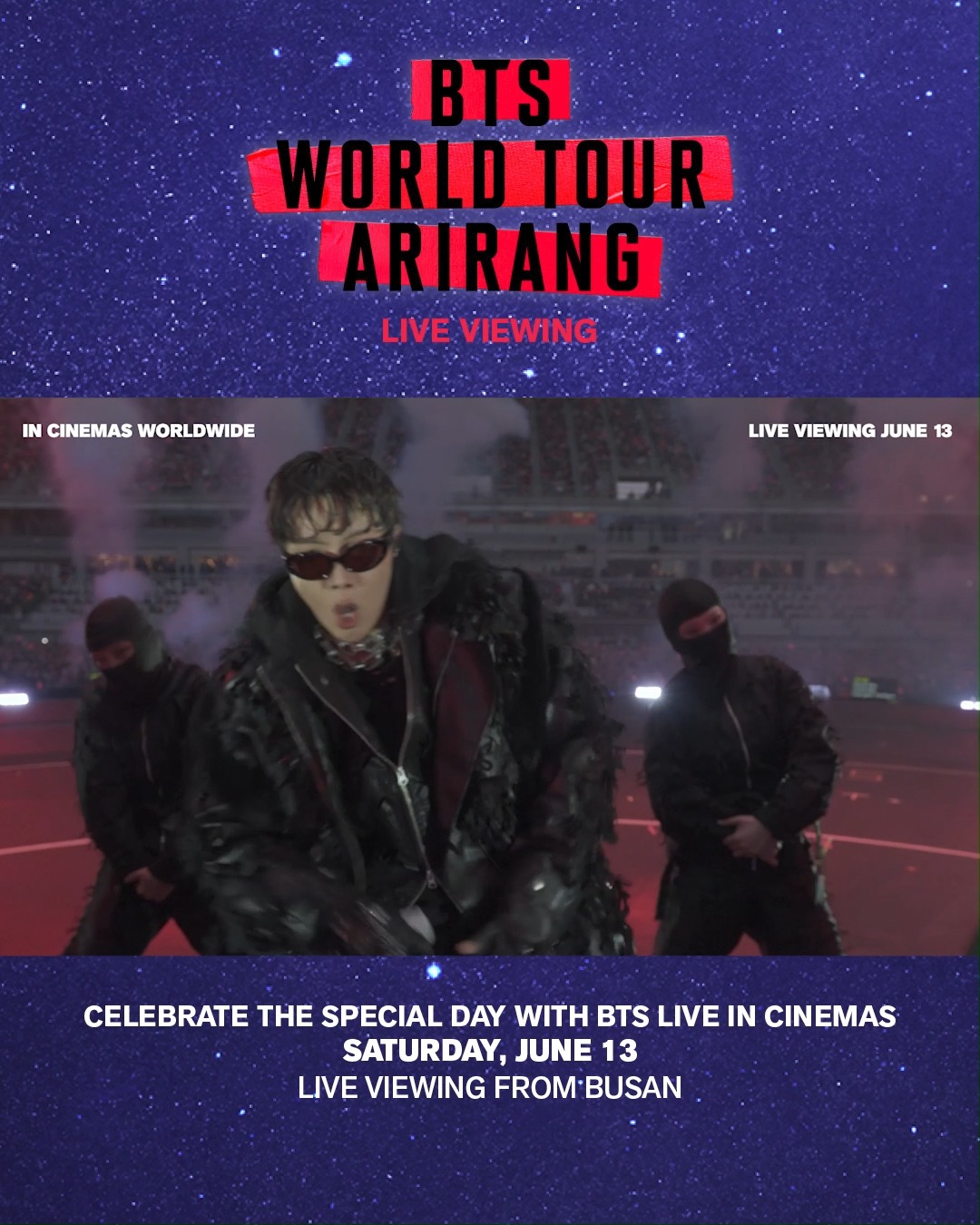 Celebrate BTS's special day with the live viewing of their WORLD