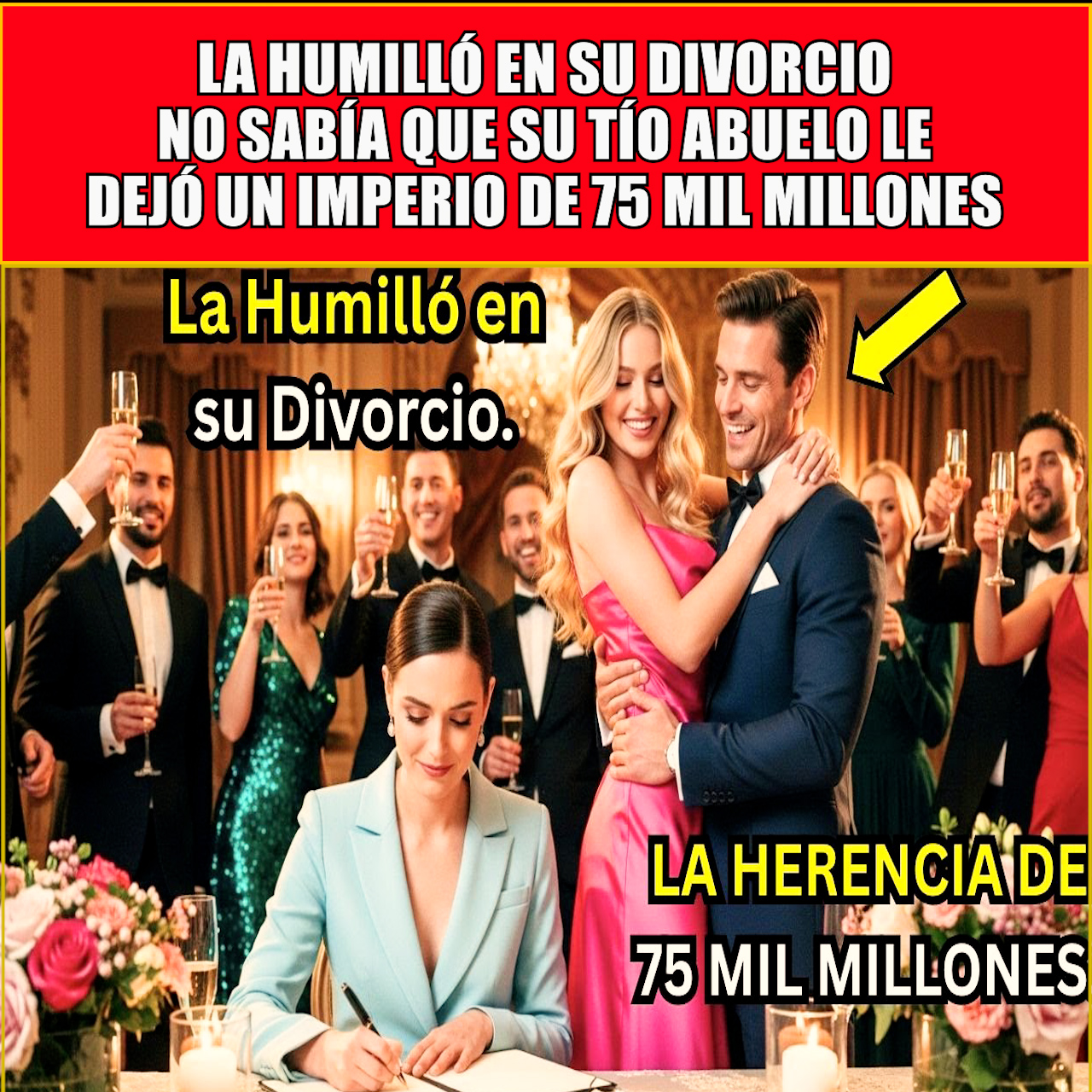 La Humilló en su Divorcio. No Sabía que su Tío Abuelo le Dejó un ...