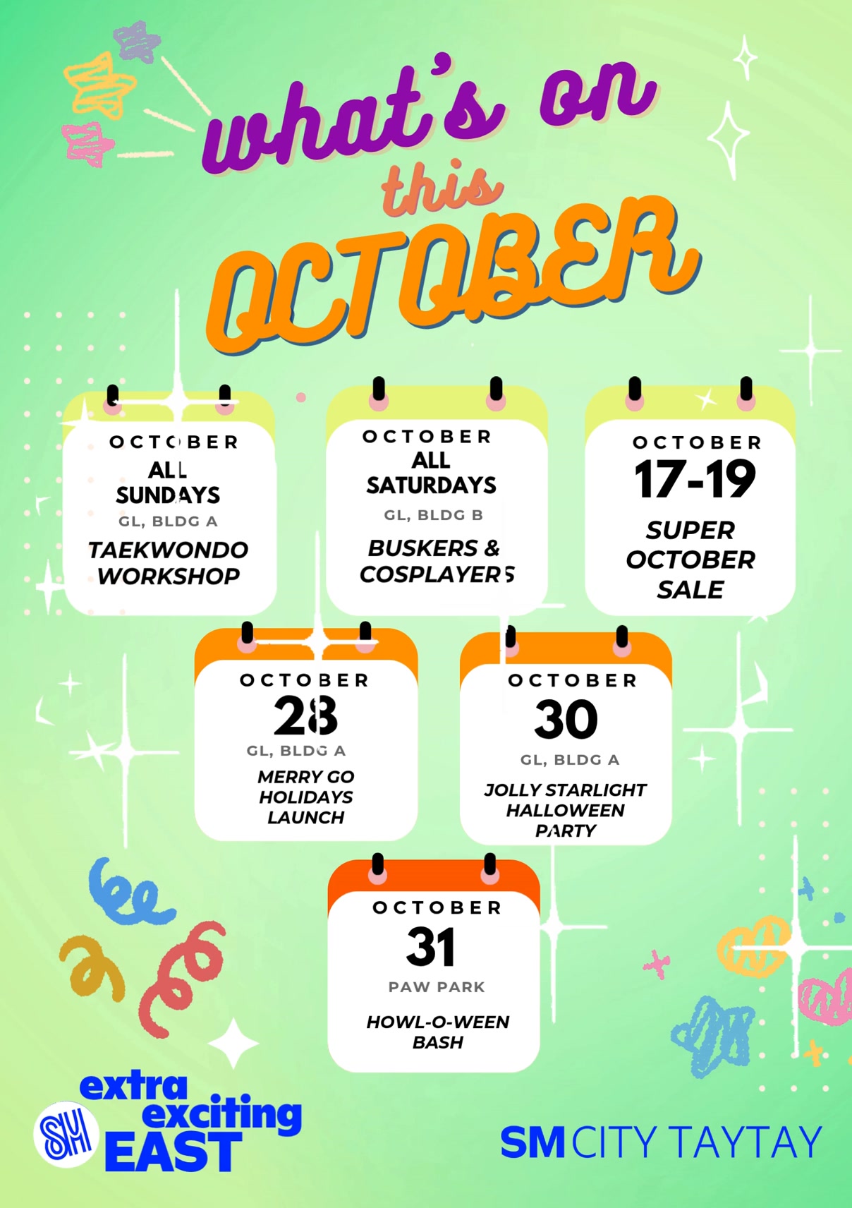 🍂 October’s not over yet! 🍂 The excitement continues at SM City Taytay ...